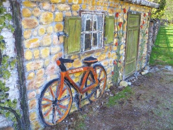 Rowerowe graffiti