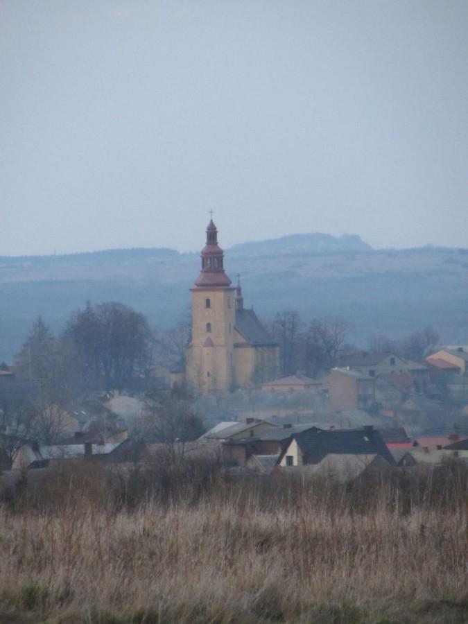 z punktu widokowego w Mrzygłodzie