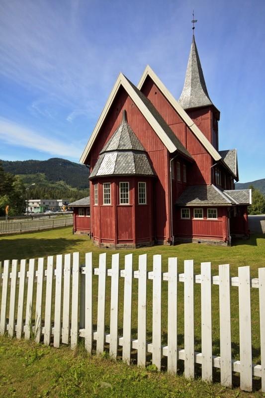 Hagafoss kyrka.