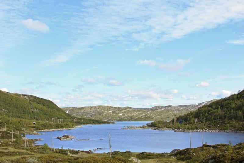 Widoki z Rallarvegen.