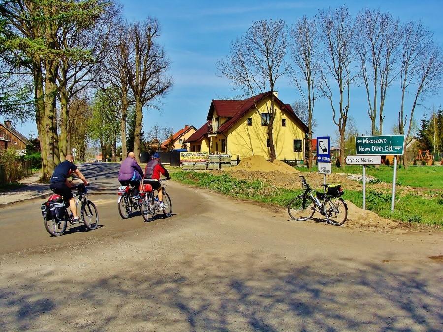 W drodze nad morze.