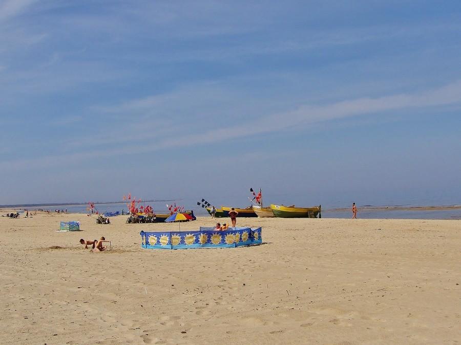 Plaża w Jantarze.