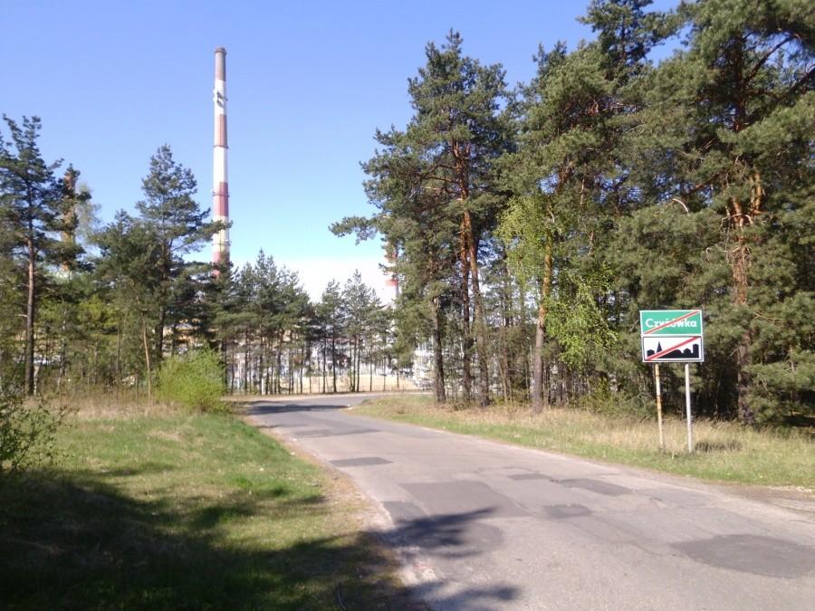 Czyżówka. Taki sobie kadr na kominy.