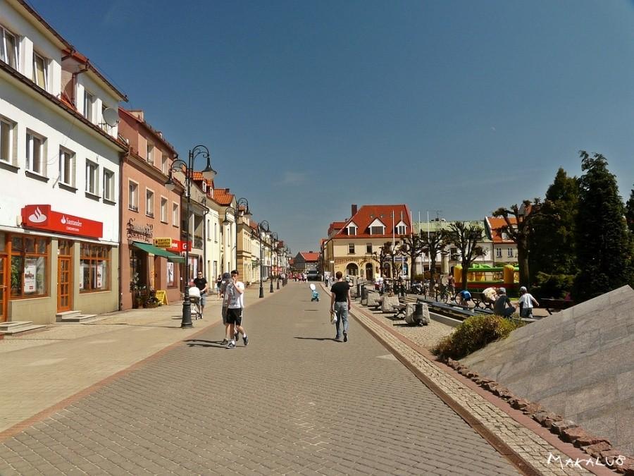 Żory- przygotowania do :majówki" utrudniały znalezienia dobrego kadru :)