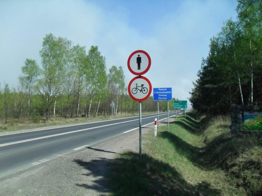 koniec drogi na olsztyn