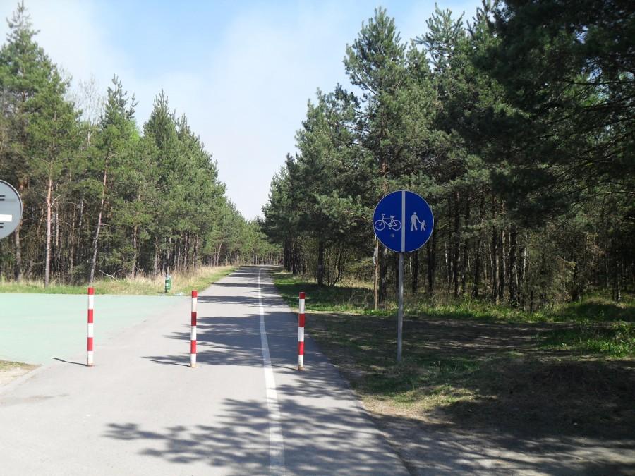 początek rowerostrady