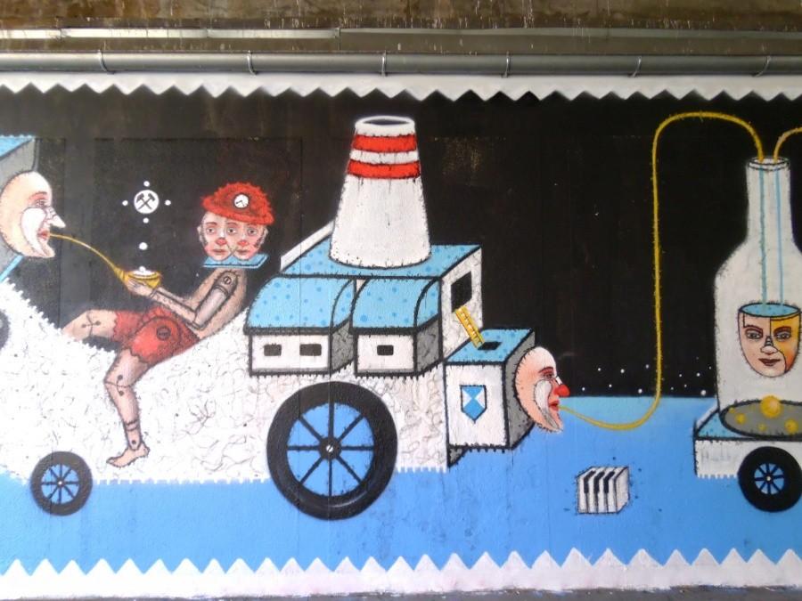 Katowice: Nowe graffiti pod wiaduktem na Mikołowskiej