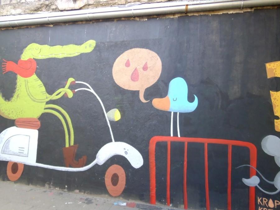 Katowice: Nowe graffiti pod wiaduktem na Mikołowskiej