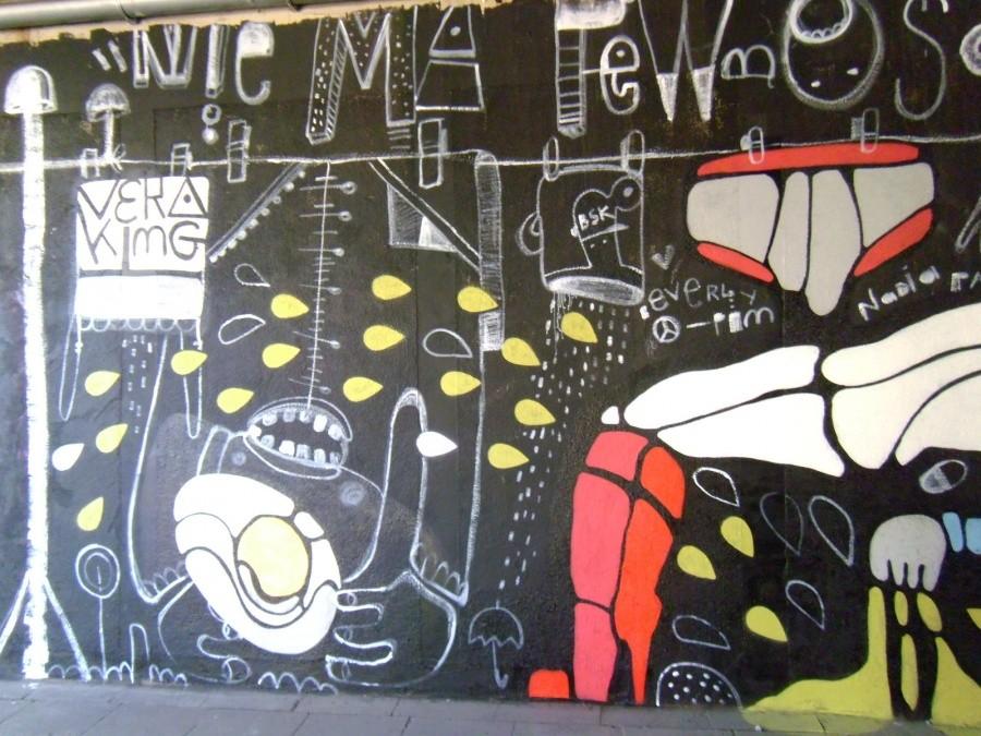 Katowice: Nowe graffiti pod wiaduktem na Mikołowskiej