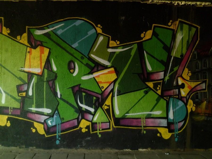 Katowice: Nowe graffiti pod wiaduktem na Mikołowskiej
