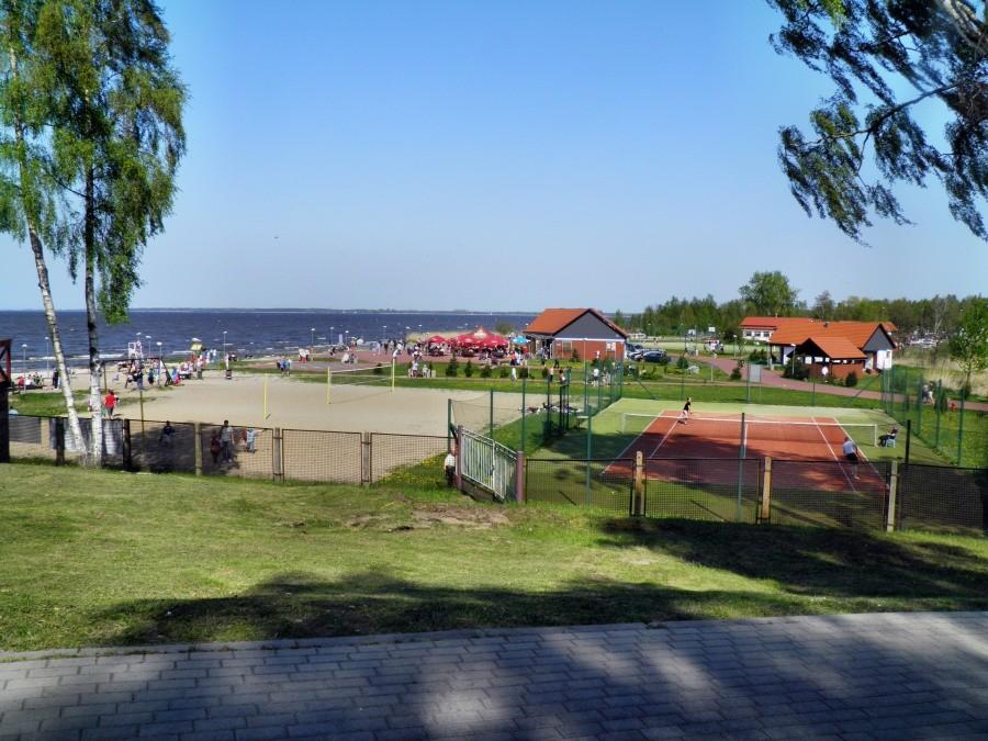 Pierwszego maja w Trzebieży.
