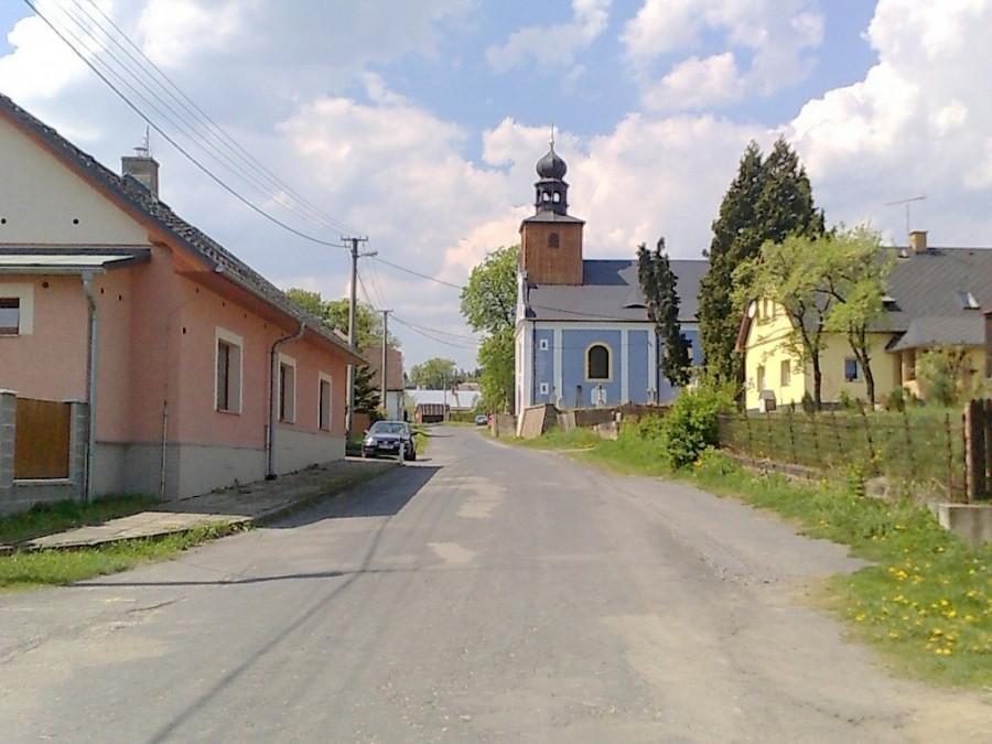 Kościół w Bykovie , Czechy.