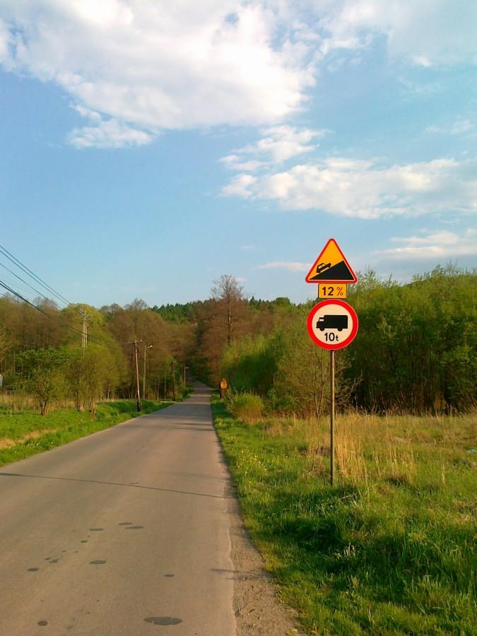 Fajny podjazd w Alwerni