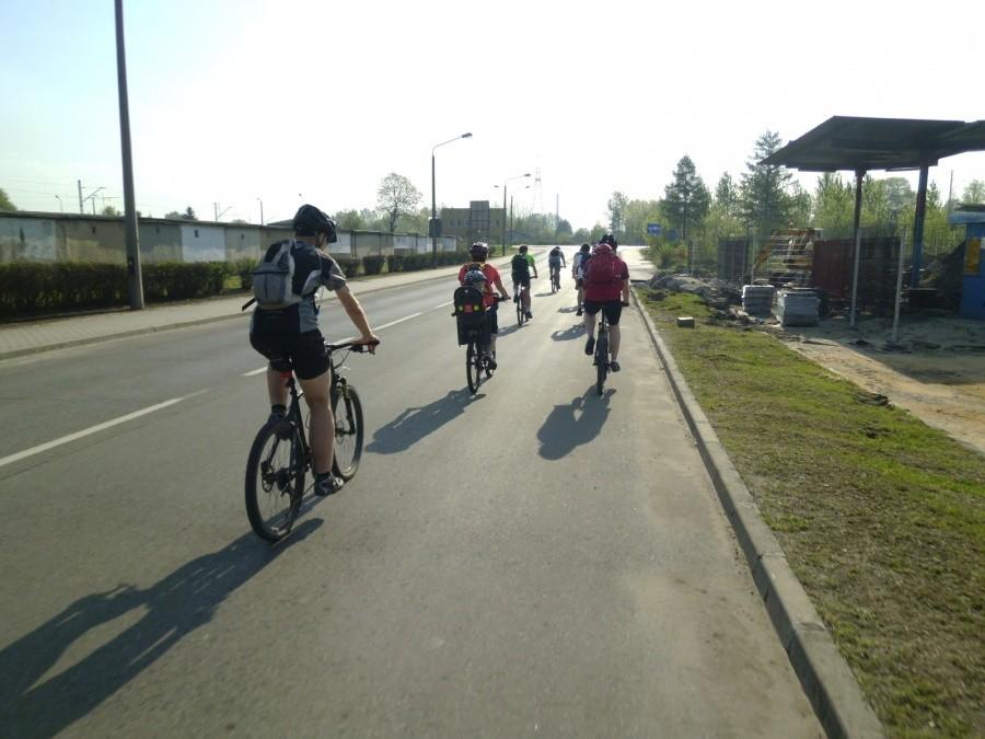 Sosnowiec: Peleton wycieczki pod patronatem "Cyklozy"