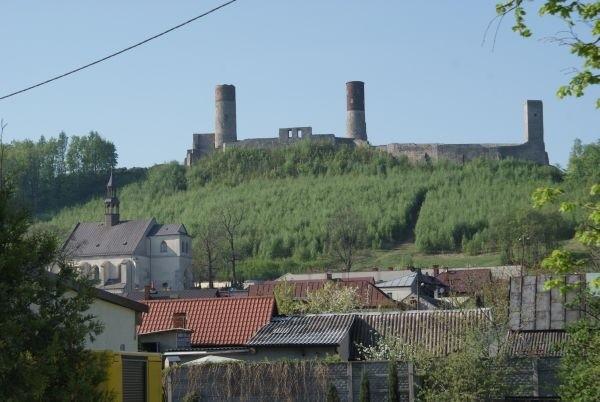 ostatni rzut na ruiny zamku