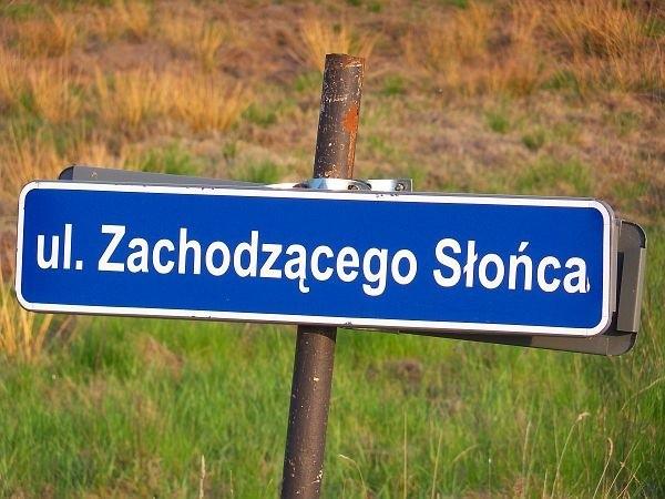 Ulica Zachodzącego Słońca