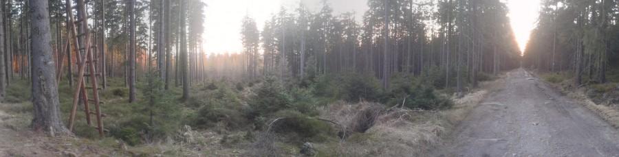 Jeszcze jedna panorama tym razem w stronę strażnika wieczności.