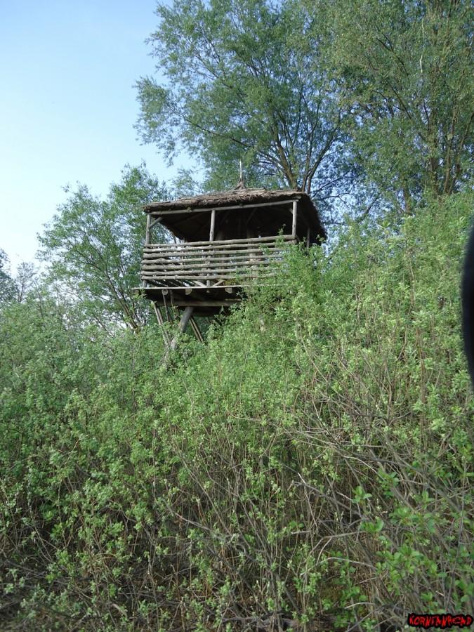 Punkt widokowy nad jeziorem Rakutowskim