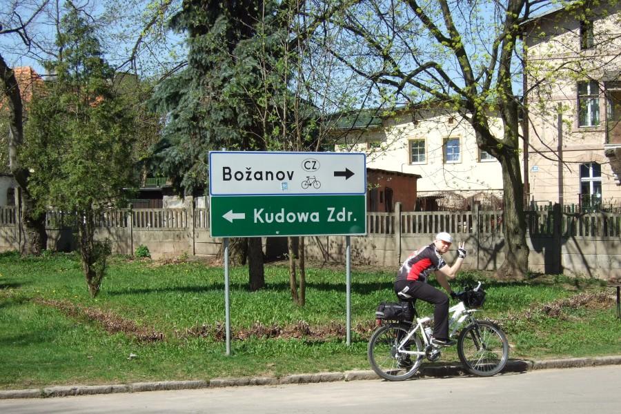 No to po krótkim umpa pumpa z Radkowa kierunek na Bożanov.