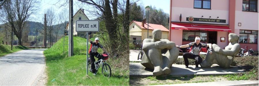 Teplice i pierwszy przysiad w cywilizowanym miejscu, bynajmniej tak się wydaje.;)