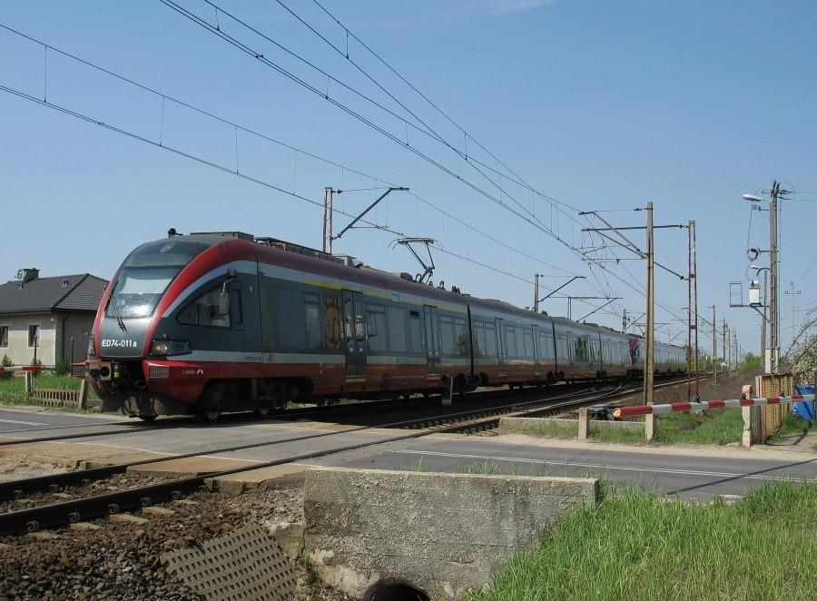Gabryelin - przejazd kolejowy
