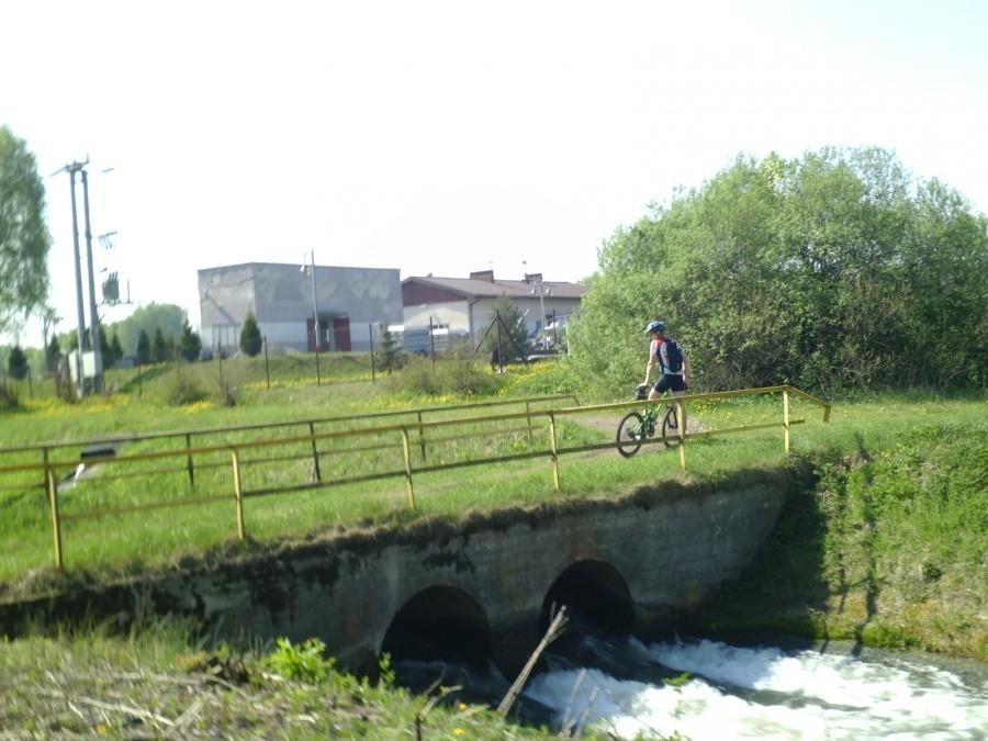 Laski - most w terenie