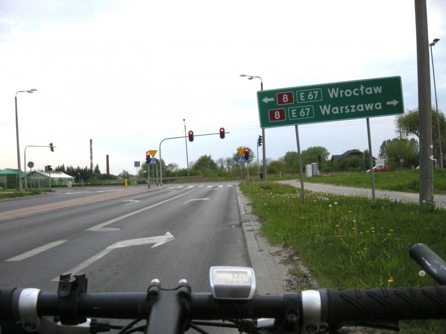 Wieluń - wjazd na 8