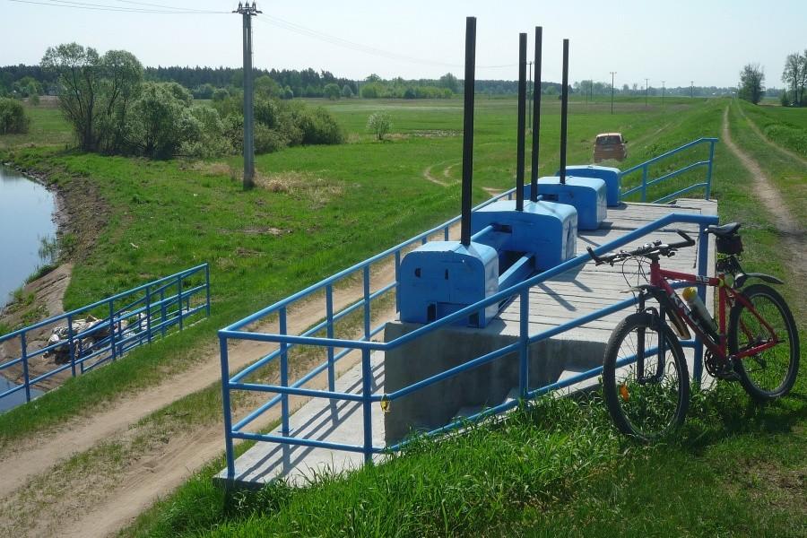 Przepompownia na kanale Łasica