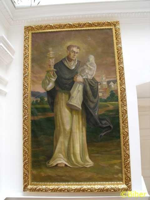 Św. Jacek Odrowąż - obraz w pałacu