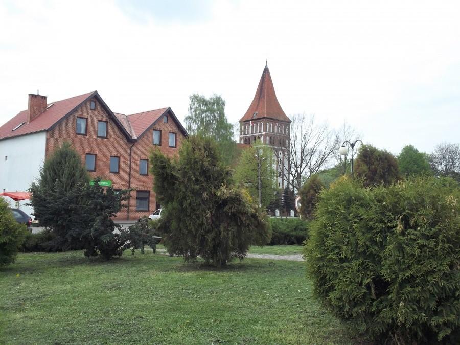 Zalewo - w czasie odpoczynku na rynku