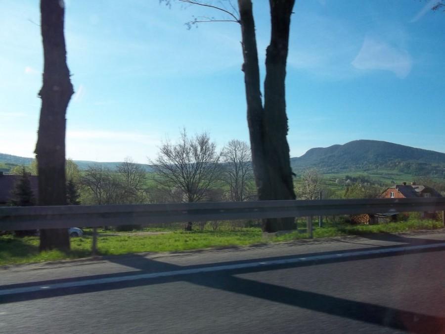 Cergowa na trasie dojazdu