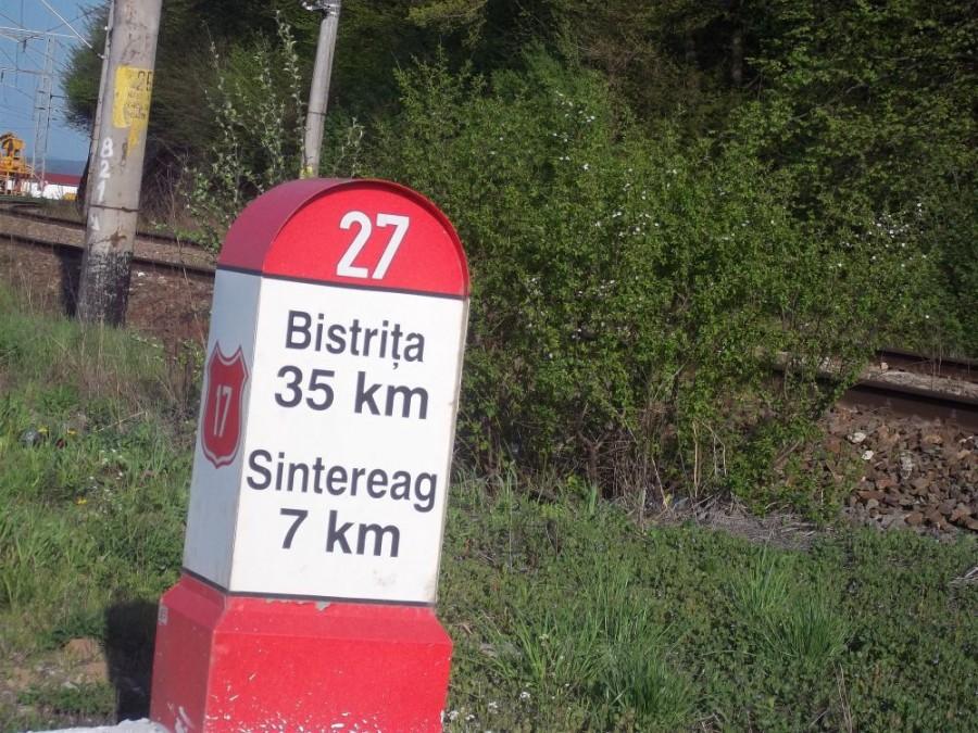 już blisko Bystrzycy..miejsce startu..