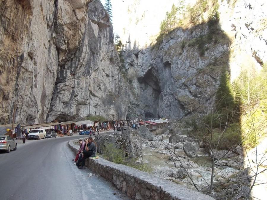 w środku wąwozu Bicaz