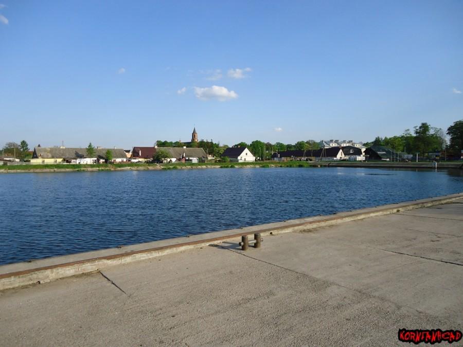 Zatoka i widok na Nowy Duninów