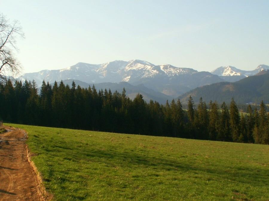 Tatry z Płazówki.