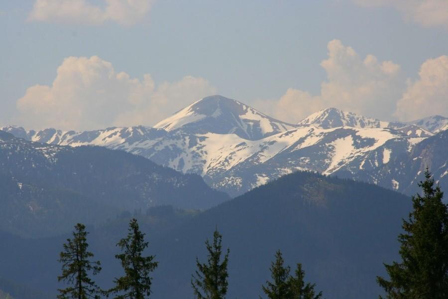 Tatry z Gubałówki.