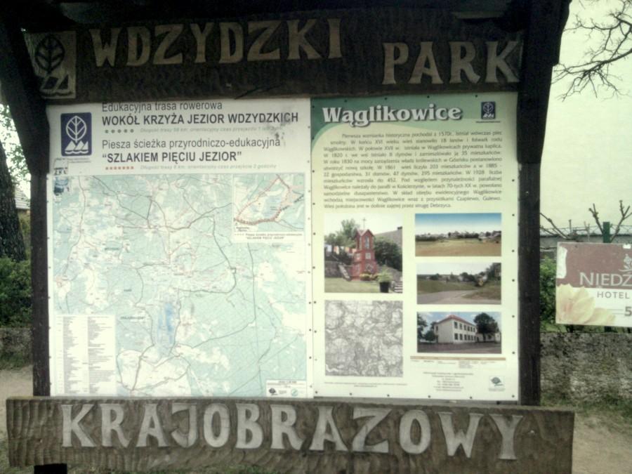 Węglikowice tu wjechałam na zielony szlak