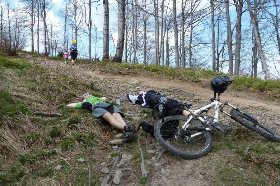 Mała siesta na górze