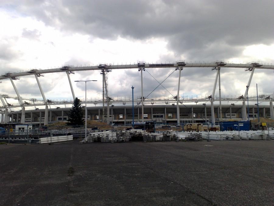 budowa stadionu śląskiego