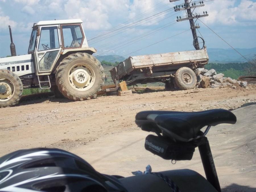 Karpaty na traktorze