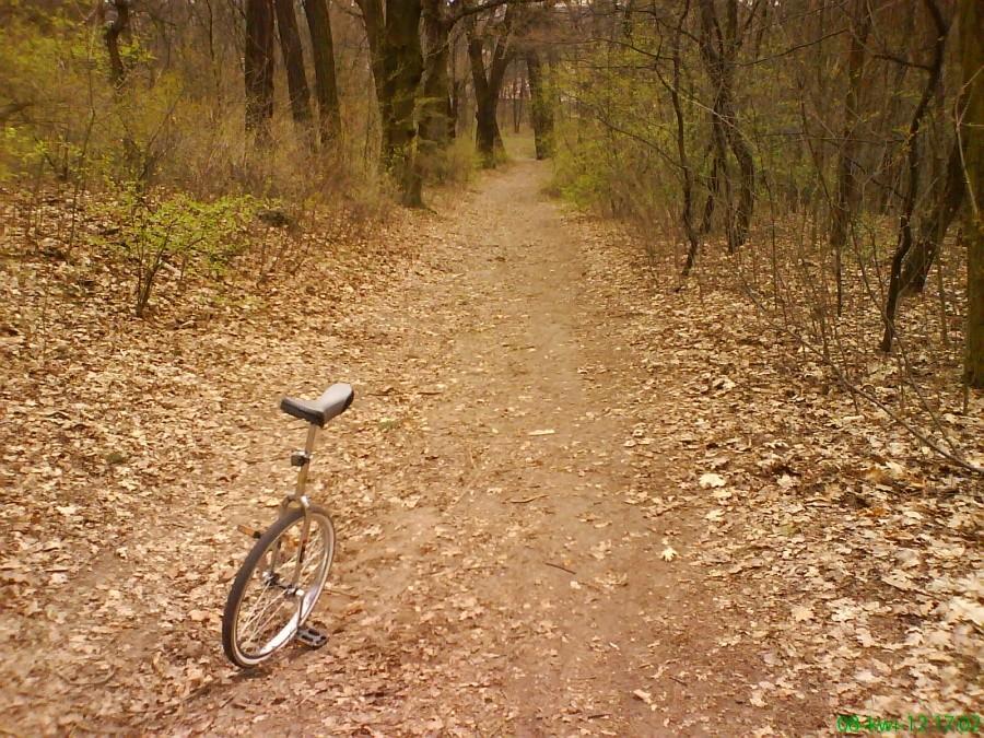 Mój pierwszy większy podjazd na mono