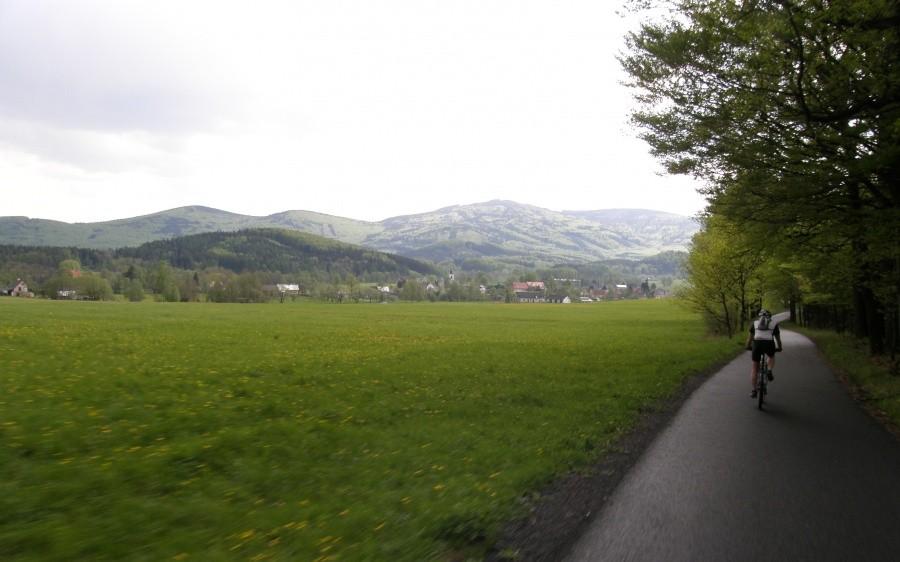 Docieramy do Cernej Vody. Ładnie tam :)