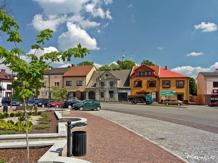 Rynek w Koziegłowach