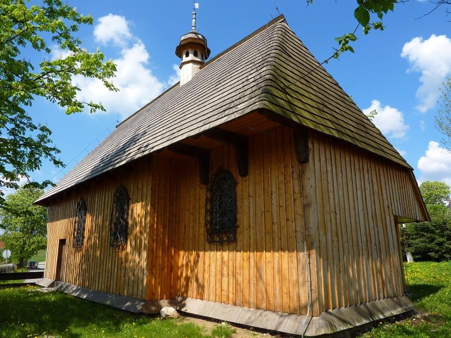 Drewniany kościółek p.w. św. Marka w Rodakach sprzed 1601 roku