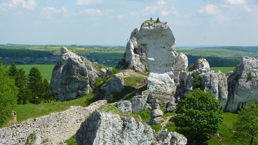 Skałki w Podzamczu