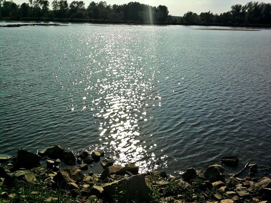Wisła w słońcu