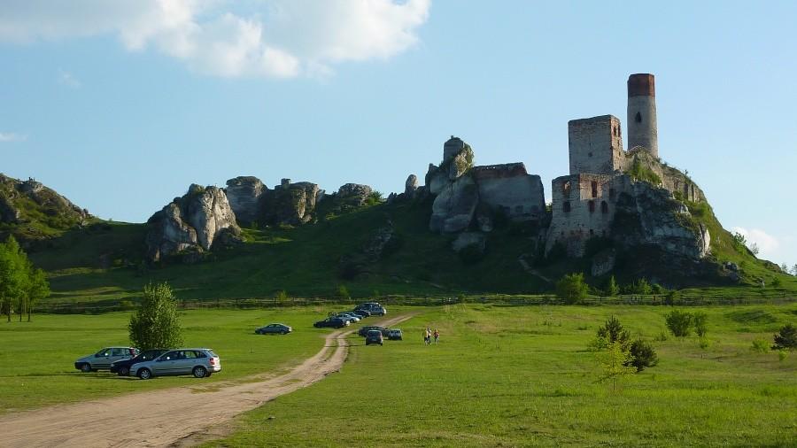 Ruiny zamku w Olsztynie