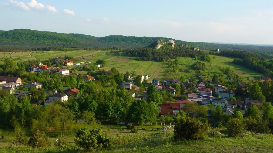 Widoki z zamku. Fajne miejsce do egzystencji