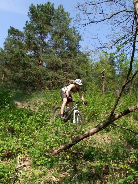 Marysia zjeżdża