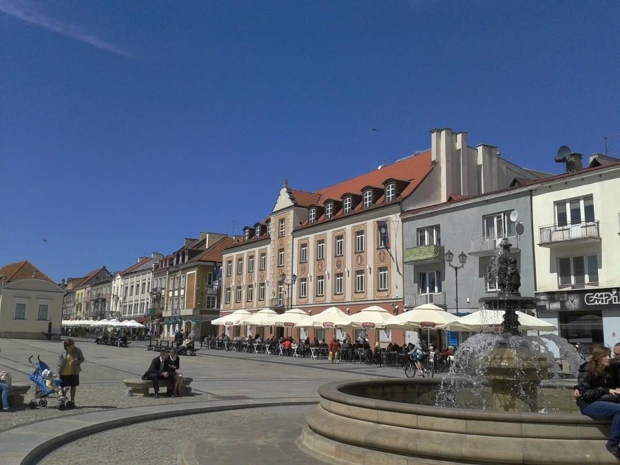 Rynek Kościuszki - koniec mojej dzisiejszej podróży